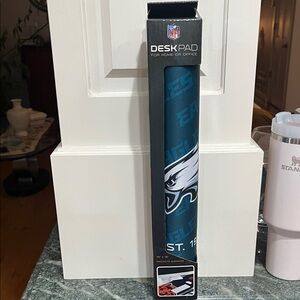 NFL Desk Pad in Blue and Black